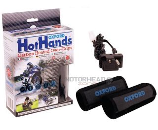   CARBON HEATED GRIPS MOTORCYCLE SNOW ATV HEATED GRIPS 7/8 HOT HANDLE