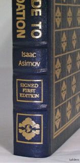   Foundation ~ SIGNED Isaac Asimov ~ Limited First Edition ~ Leather
