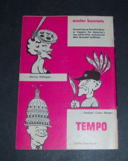 Tempo Magazine April 19 1954 Audrey Dalton