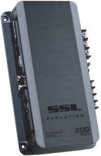 New Soundstorm SSL EV2200 200W 2 CH Car Audio Amplifier Amp 2 Channel 