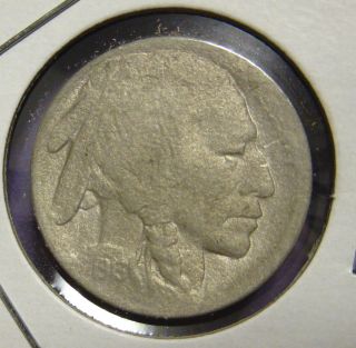 The Key 1913 s Type 2 Buffalo Nickel with A Full Horn