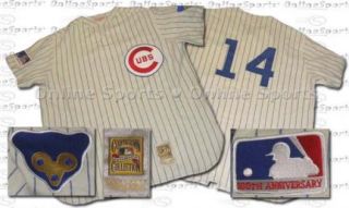 Ernie Banks 1969 Chicago Cubs Jersey Authentic Home Throwback Mitchell 