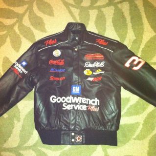 Dale Earnhardt SR Chase Authentics Leather Jacket s NASCAR