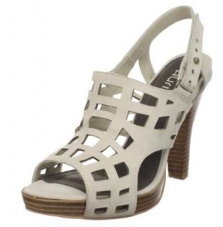 Auri Jude $165 Bone Leather Birdcage Heels Sandals Shoes New 39 9 