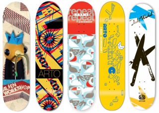 Alien Workshop Skateboard AWS Pro Deck Decks $144 Wholesale Bulk Lot 