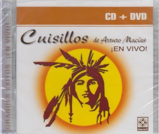 Cuisillos De Arturo Macias CD NEW + DVD 2 Discs ALBUM Con 14 Canciones 