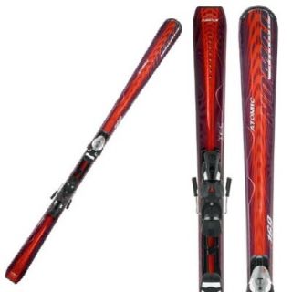 Atomic Nomad Sunburst 162 cm New Skis with Atomic Bindings Retail $999 