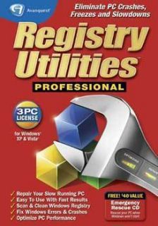 Avanquest Registry Utilities Pro 3 PCs SHIPS NEXT DAY NEVER USED or 