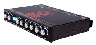 New Quantum Audio QEQ5 5 Band Car Stereo Equalizer 8Volt Out, Sub 