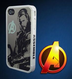 Avengers Thor Hard Back Case for iPhone 4 4S LCD Protector