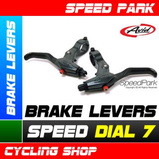 New Avid Speed Dial 7 Bicycle Brake Lever Set Graphite