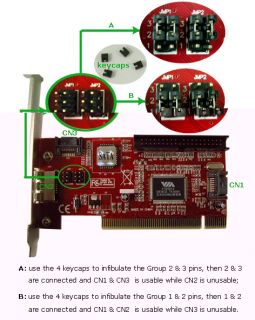 eSATA SATA Serial ATA IDE Port PCI Controller PC Card