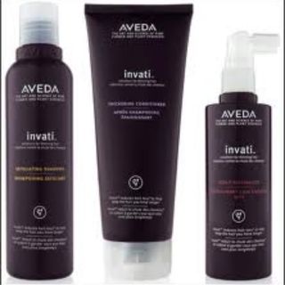 Aveda Invati Set Shampoo 6 7 oz Cond 6 7 oz Scalp Revitalizer 5 oz New 