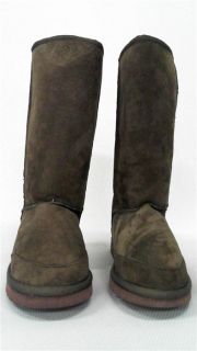 Aussie Dogs Coaster Tall Boot Womens Solid Casual Boots 7 Medium M 