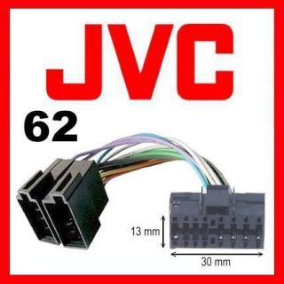 62 Cable adaptateur ISO autoradio JVC 16 pin