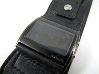 Quartz Watch Axcent x 2358 Alarm Chronograph Dual Time Rectangular 