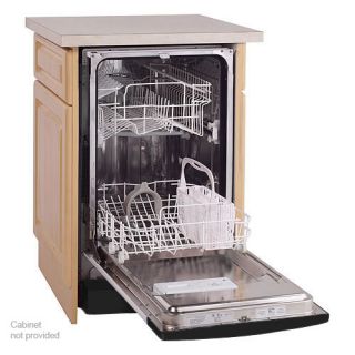   18 Inch Wide 8 Setting Capacity Built In Dishwasher Stainless Steel