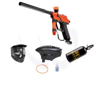 Azodin BLITZ Electronic Paintball Marker Gun   Orange/Black