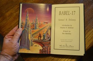 Babel 17 by Samuel R Delany Easton Press Leather Masterpieces of SF 