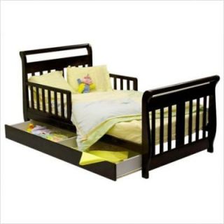 Child Toddler Bed with Safety Rails and Storage Drawer Free Shipping 