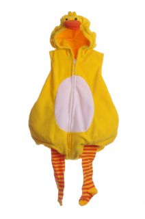 Carters Baby Infant Girls Duck Halloween Costume 2 Piece 3 6 12 Months 