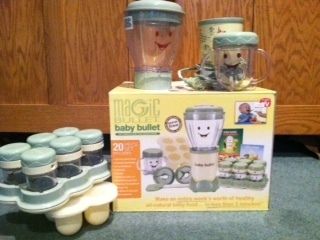 Baby Bullet by Magic Bullet Great Gently Used Condition See Picture 