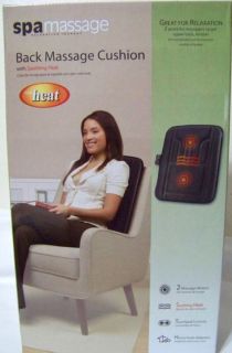 Back Massage Cushion with Heat Spa Massage Therapy New