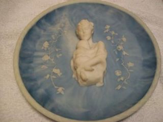 Incolay Angel Women Baby Victorian Avondale Decoupage 3D Plate Shabby 