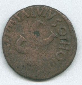 Augustus 7 BC Caesar AE as Ric 431 Cohen 515 BMC 226 Roman Coin