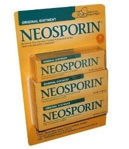 Neosporin 3 Pack Orginal Ointment Bacitracin Zinc Antibiotic