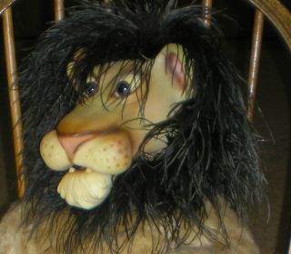 Axtell Expressions Loveable Leonard Lion Ventriloquists Dummy Large 