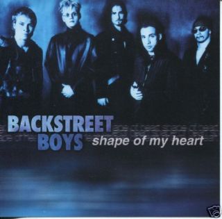 The Backstreet Boys Shape of My Heart Promo CD Single