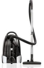   Extra Suction Black 24196 Canister Bagged Vacuum Cleaner Bare Floor