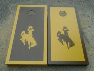 Western Cowboy Horse Theme Baggo Cornhole Board Game Set   Custom 