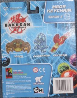New Bakugan Battle Brawlers Keychain Series 3 Gorem