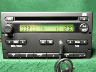 Ford Ranger F150 CD Radio with AUX MP3 SAT AUX ipod input 4 hole mount 
