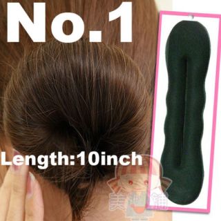 Sponge Bun French Roll Hair Donut Twisters Care No1