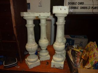 Huge 4 75 Square Porch Baluster Railing Spindles 21 22 75H Old 