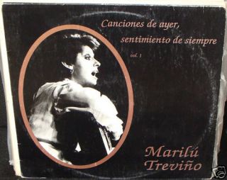 Marilu Treviño Canciones de Ayer Sentimiento de Siem