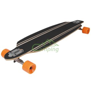   Pro Skateboarding Bamboo Wood Deck Longboard Complete Black C26