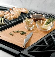 bamboo cutting board is included optional fixed 12 inch