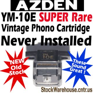 Super RARE Vintage Quality Azden YM 10E Vinyl Record Turntable Phono 