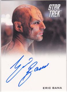 Star Trek 2009 Movie Eric Bana Nero Autograph Limited