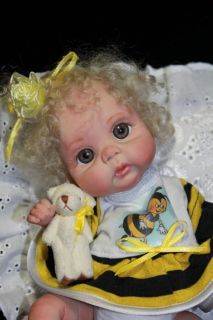 OOAK Baby Art Doll Polymer Clay by Svitlana