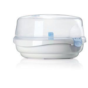   Avent Express Microwave Baby Bottle Sterilizer Portable Holds 6