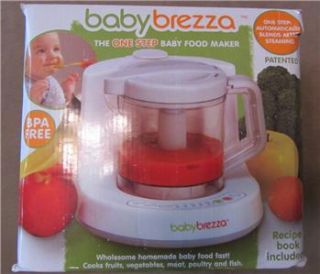 baby brezza one step baby food maker bpa free