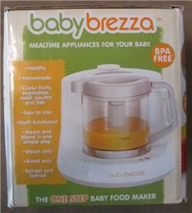 Baby Brezza One Step Baby Food Maker BPA Free