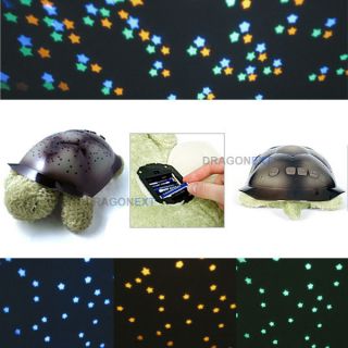 New Twilight Turtle Night Light Stars Constellation LED For Baby Care