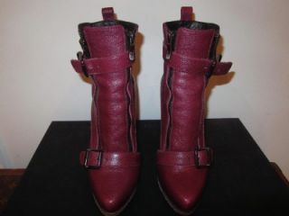 Barbara Bui Ankle Boots Leather 7 5 0R 37 5 Excellent Condition