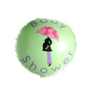 NEW MOD MOM BABY SHOWER FOIL BALLOON, SHOPPING, CHIC, MODERN, UMBRELLA 